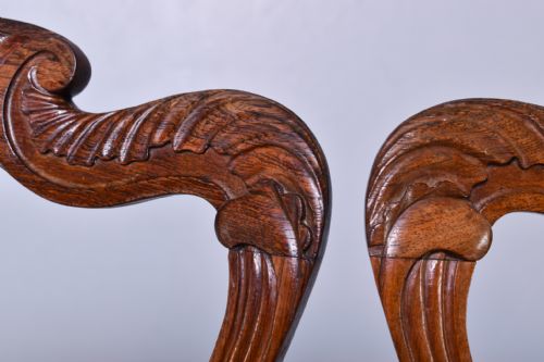 PAIR OF REGENCY ROSEWOOD CHAIRS ATTRIBUTED TO GILLOWS - ADDITIONAL PHOTO 6