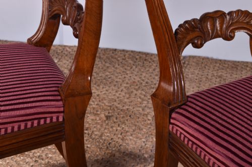 PAIR OF REGENCY ROSEWOOD CHAIRS ATTRIBUTED TO GILLOWS - ADDITIONAL PHOTO 7