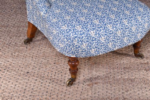 HOWARD SONS SLIPPER CHAIR - ADDITIONAL PHOTO 5