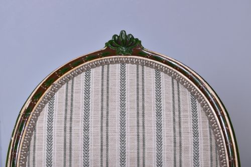 GEORGE III PAINTED ARMCHAIR - ADDITIONAL PHOTO 8