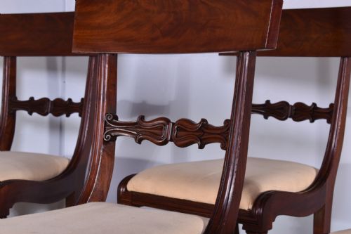 PAIR OF GILLOWS MAHOGANY CHAIRS - ADDITIONAL PHOTO 1