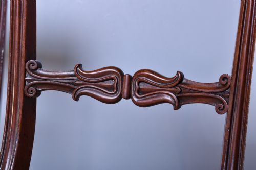 PAIR OF GILLOWS MAHOGANY CHAIRS - ADDITIONAL PHOTO 6