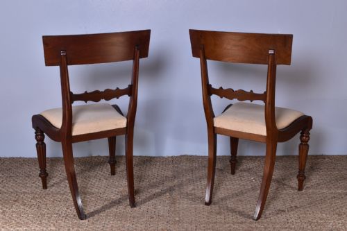 PAIR OF GILLOWS MAHOGANY CHAIRS - ADDITIONAL PHOTO 7