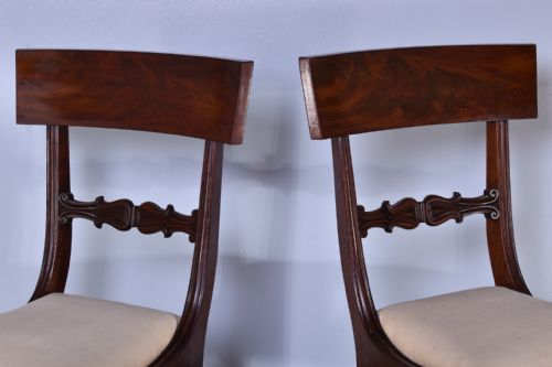 PAIR OF GILLOWS MAHOGANY CHAIRS - ADDITIONAL PHOTO 11