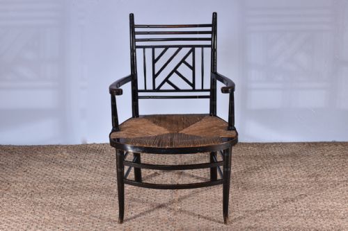 AESTHETIC MOVEMENT ARMCHAIR - ADDITIONAL PHOTO 2