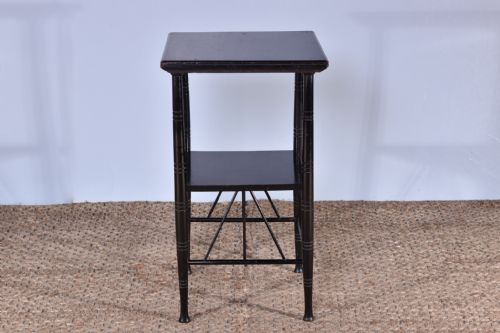 aesthetic movement side table - CATEGORY: ANTIQUE FURNITURE - DATED 19TH CENTURY