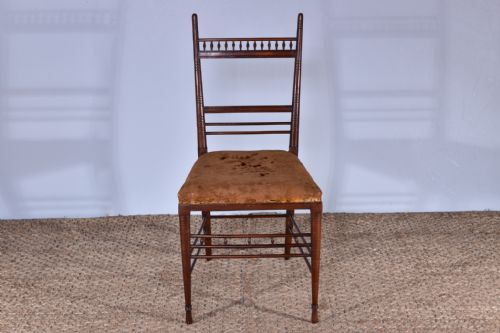 HW BATLEY AESTHETIC MOVEMENT CHAIR - ADDITIONAL PHOTO 2