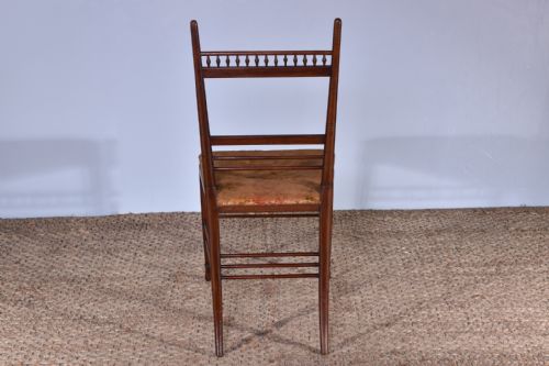 HW BATLEY AESTHETIC MOVEMENT CHAIR - ADDITIONAL PHOTO 4
