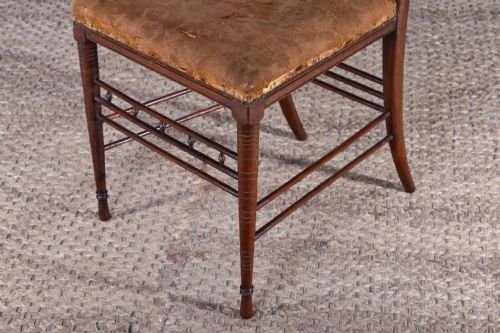 HW BATLEY AESTHETIC MOVEMENT CHAIR - ADDITIONAL PHOTO 6