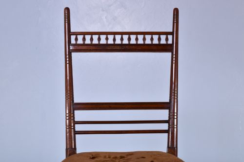 HW BATLEY AESTHETIC MOVEMENT CHAIR - ADDITIONAL PHOTO 9