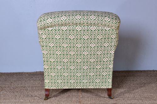 HOWARD SONS BRIDGEWATER ARMCHAIR WITH FOOTSTOOL - ADDITIONAL PHOTO 6