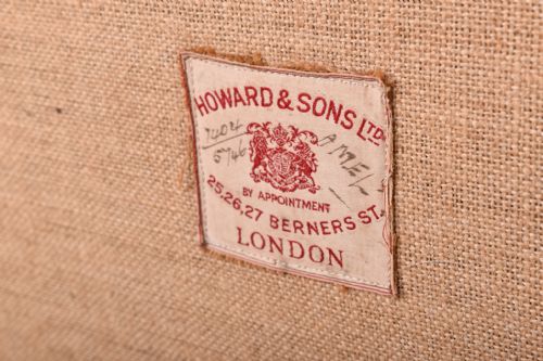 HOWARD SONS BRIDGEWATER ARMCHAIR WITH FOOTSTOOL - ADDITIONAL PHOTO 9
