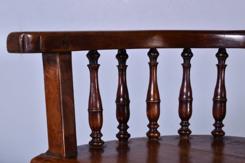 17TH CENTURY DUTCH WALNUT CAPTAINS CHAIR - ADDITIONAL PHOTO 8