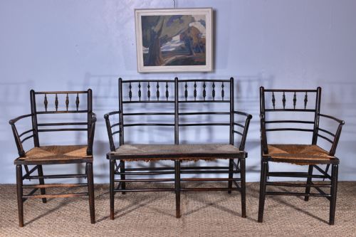 suite of sussexs - CATEGORY: ANTIQUE CHAIRS - DATED 19TH CENTURY