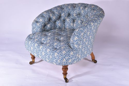 HOWARD SONS TUB CHAIR - ADDITIONAL PHOTO 9