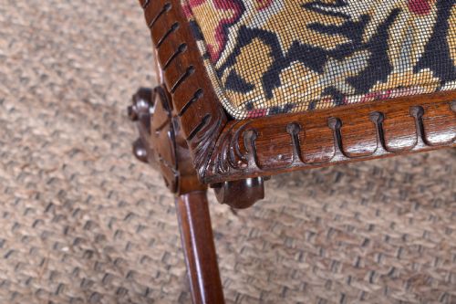 ROSEWOOD XFRAME STOOL - ADDITIONAL PHOTO 5