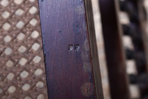 PAIR OF BARLEY TWIST SIDE CHAIRS - ADDITIONAL PHOTO 6