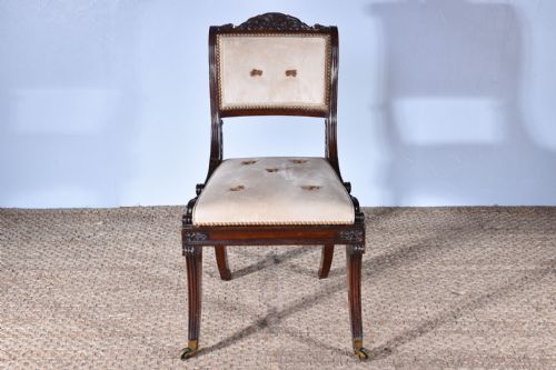 REGENCY MAHOGANY CHAIR - ADDITIONAL PHOTO 2
