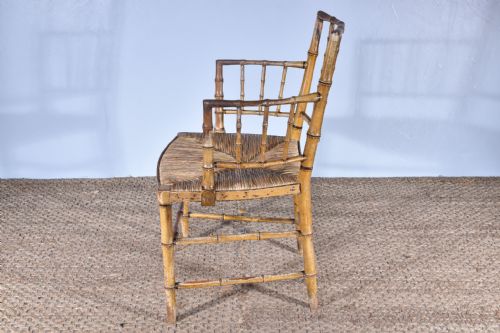 REGENCY FAUXBAMBOO ARMCHAIR - ADDITIONAL PHOTO 2
