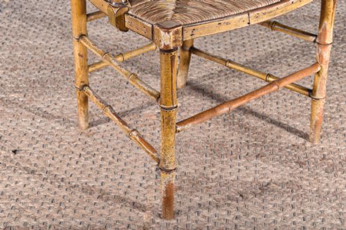 REGENCY FAUXBAMBOO ARMCHAIR - ADDITIONAL PHOTO 5