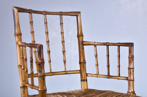 REGENCY FAUXBAMBOO ARMCHAIR - ADDITIONAL PHOTO 6