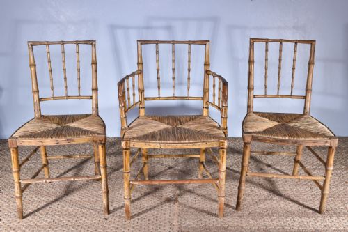 REGENCY FAUXBAMBOO ARMCHAIR - ADDITIONAL PHOTO 7