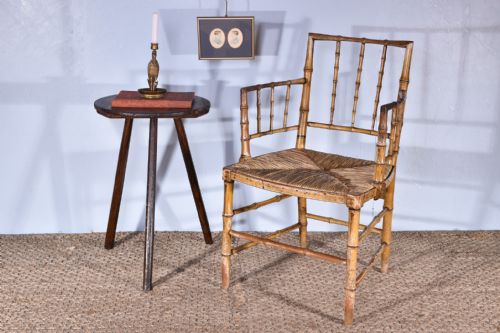 REGENCY FAUXBAMBOO ARMCHAIR - ADDITIONAL PHOTO 8