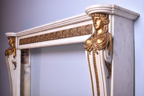 LOUIS XVI STYLE FIREPLACE - ADDITIONAL PHOTO 8