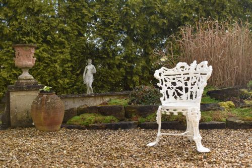 COALBROOKDALE CONVOLVULUS GARDEN SEAT - ADDITIONAL PHOTO 1