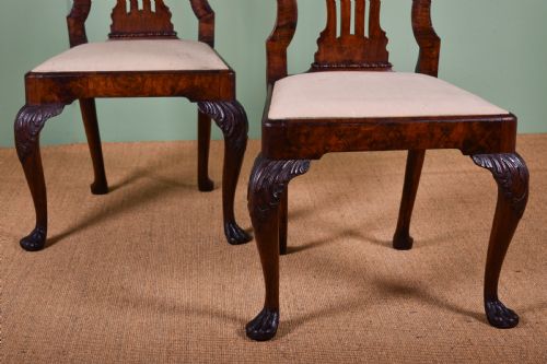 PAIR OF GEORGE II CHAIRS - ADDITIONAL PHOTO 5