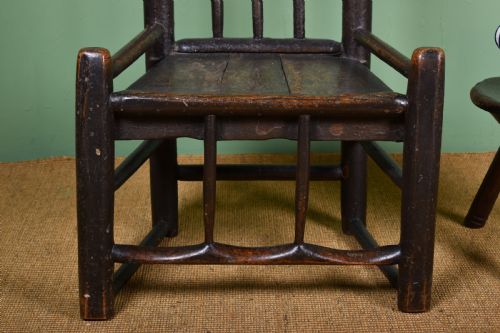 PRIMITIVE TURNERS CHAIR - ADDITIONAL PHOTO 1