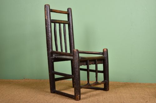 PRIMITIVE TURNERS CHAIR - ADDITIONAL PHOTO 7