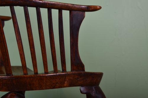 COMB BACK WINDSOR ARMCHAIR - ADDITIONAL PHOTO 7