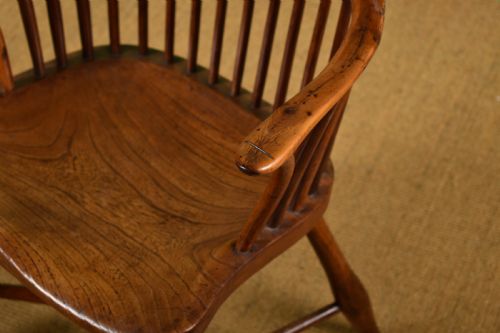 HOOP BACK WINDSOR ARMCHAIR - ADDITIONAL PHOTO 3