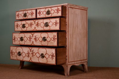 GEORGIAN PAINTED CHEST - ADDITIONAL PHOTO 3