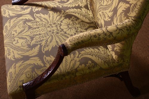 GEORGE III GAINSBOROUGH ARMCHAIR - ADDITIONAL PHOTO 7