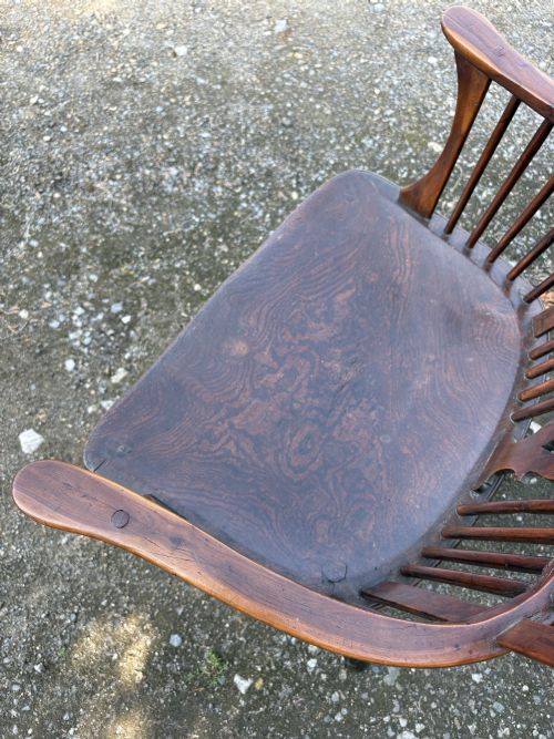 YEW WOOD COMB BACK WINDSOR - ADDITIONAL PHOTO 11