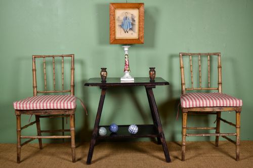 GOTHIC REVIVAL OCCASIONAL TABLE - ADDITIONAL PHOTO 1