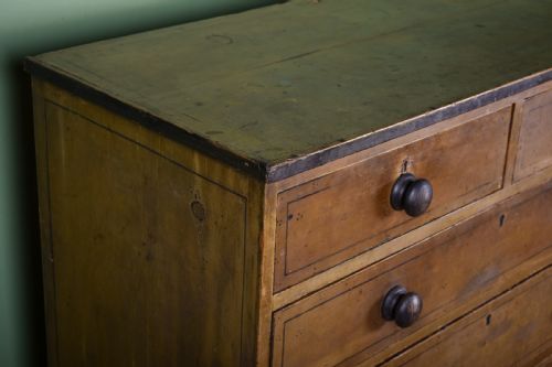 REGENCY FAUX BAMBOO CHEST OF DRAWERS - ADDITIONAL PHOTO 2
