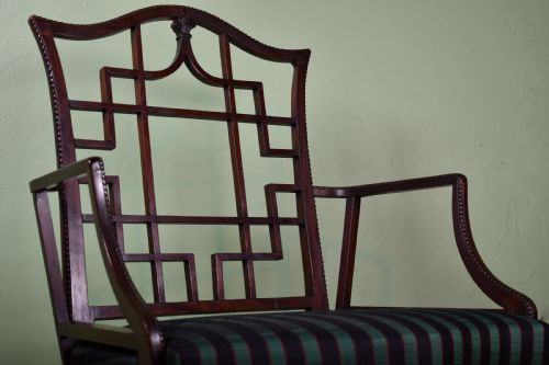 GEORGE III CHINESE ARMCHAIR - ADDITIONAL PHOTO 1