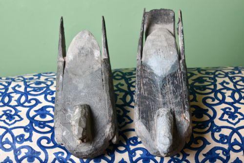 PAIR OF PIGEON DECOYS - ADDITIONAL PHOTO 2