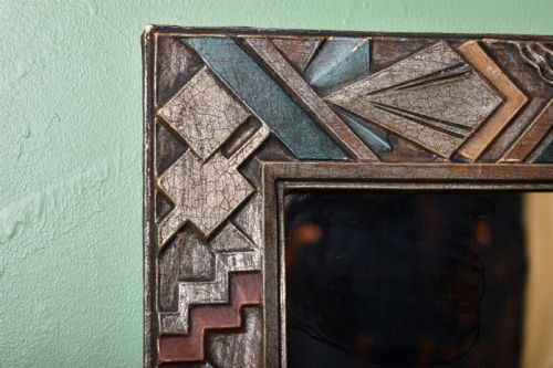 ART DECO WALL MIRROR - ADDITIONAL PHOTO 1