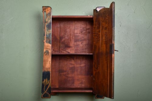 ART NOUVEAU POKERWORK CABINET - ADDITIONAL PHOTO 6