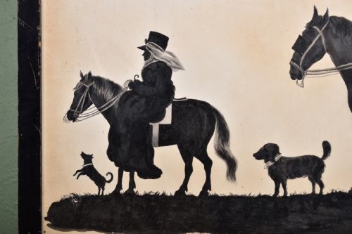 WATERCOLOUR SILHOUETTE OF MARY WINTER - ADDITIONAL PHOTO 2