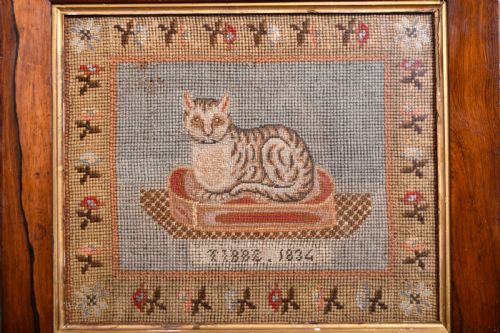 TIBBE THE CAT WOOLWORK SAMPLER - ADDITIONAL PHOTO 1