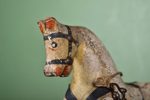 FOLK ART HORSE TOY - ADDITIONAL PHOTO 1