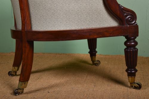 GEORGE IV BERGRE ARMCHAIR - ADDITIONAL PHOTO 1