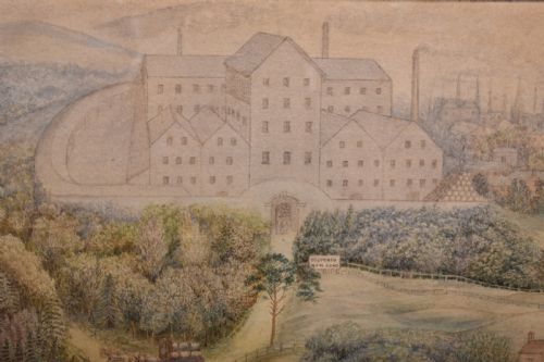 BREWERY WATERCOLOUR ON BOARD - ADDITIONAL PHOTO 5