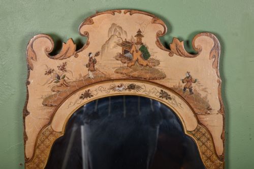 CREAM CHINOISERIE MIRROR - ADDITIONAL PHOTO 1