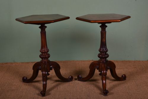 PAIR OF WILLIAM IV ROSEWOOD TABLES - ADDITIONAL PHOTO 1